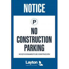 No Construction Parking