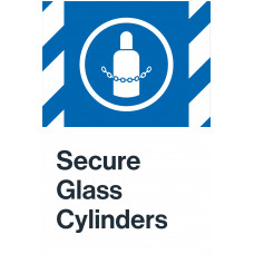 Secure Glass Cylinders, 24"x36"