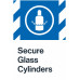 Secure Glass Cylinders, 24"x36"