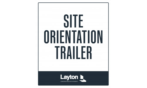 Site Orientation Trailer, 36"x42"