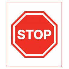 Stop, 36"x42"