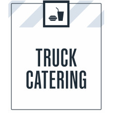 Truck Catering, 36"x42"'