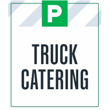 Truck Catering Parking, 36"x42"