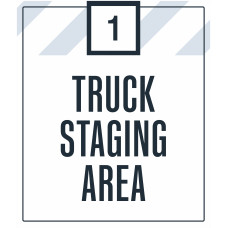 Truck Staging Area, 36"x42"