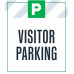 Visitor Parking, 36"x42"