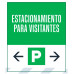 Visitor Parking Double Arrows, 36"x42"