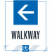 Walkway Left Arrow, 36"x42"