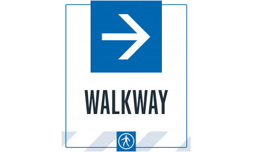 Walkway Right Arrow, 36"x42"
