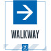 Walkway Right Arrow, 36"x42"