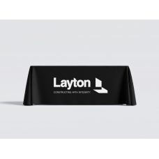 Layton Tablecloth, Drape, 4 sides, Fits 8-foot table