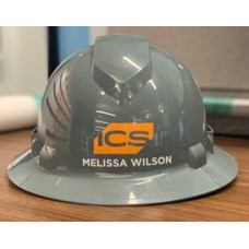 Hard Hat Name Decal